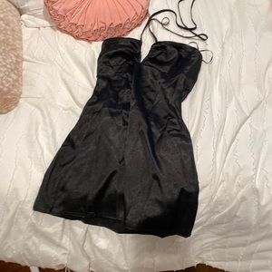 Showpo Riri halter neck Mini dress